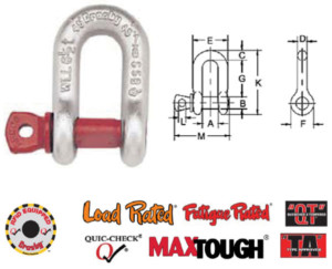 G-210 / S-210 Screw Pin Chain Shackles