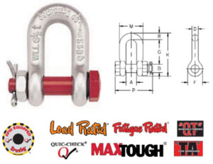 G-2150 / S-2150 Bolt Type Chain Shackles