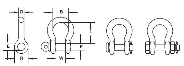 Midland Anchor Shackles