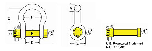 Alloy Towing Shackles