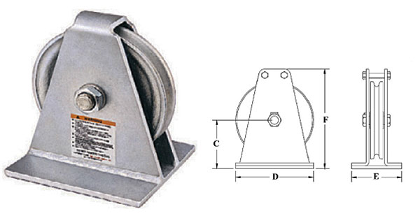 G-601-S Vertical Lead Blocks Diagram