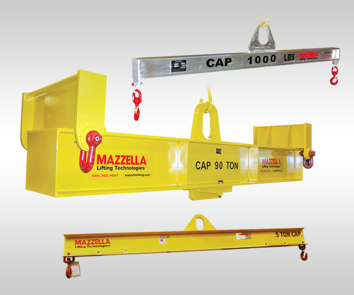 Lifting Beams: Fixed, Adjustable, Multiple Lifting Points | Mazzella