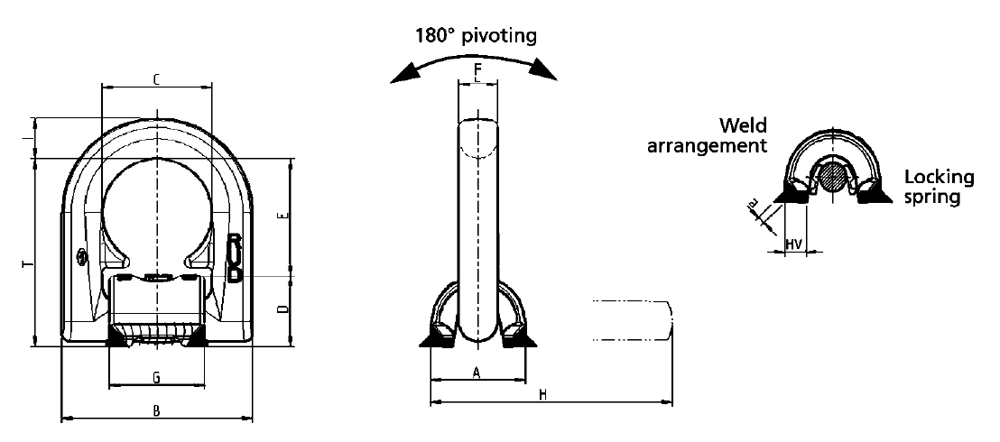 VLBS Load Ring For Welding