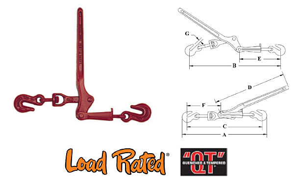 L-130 Midget Load Binders Diagram