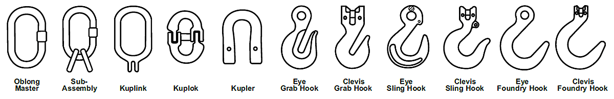 Accoloy® Kuplex® Component Reference Hooks