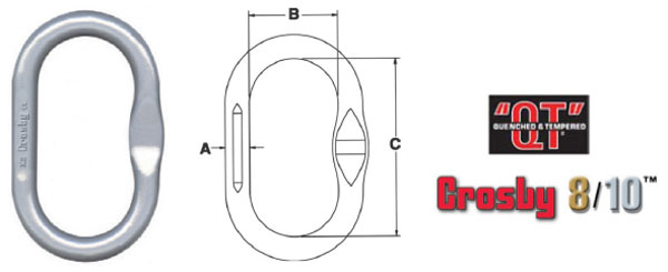 Grade 100 A-1342N Master Link Diagram