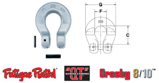 Grade 100 S-1325A Chain Coupler Diagram