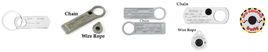 Sling Identification Tag Kits