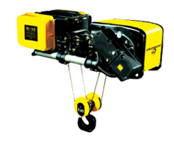 Low Headroom Trolley Spacemaster® Wire Rope Hoists