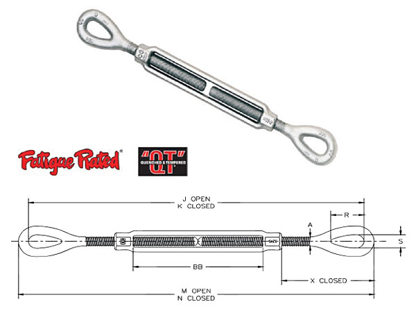 HG-226 Eye & Eye Turnbuckles