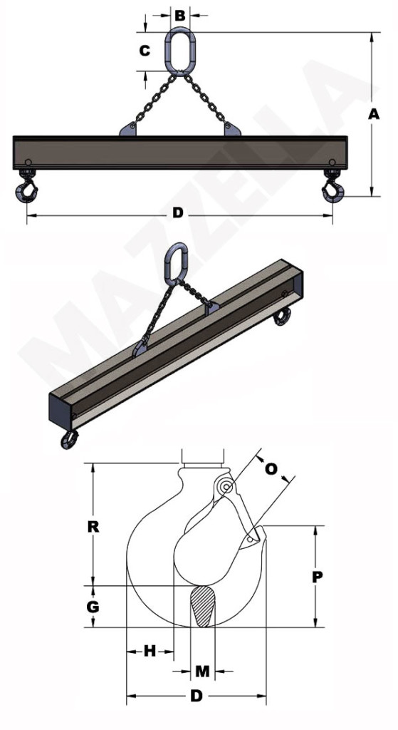 Below-The-Hook Design Sheet: Fixed Hook Beam