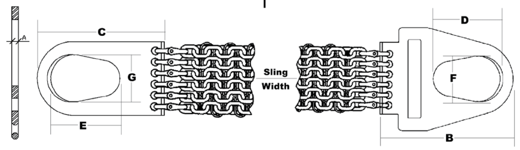 Mazzella Monster Mesh Sling Diagram