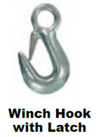 Winch Hook with Latch