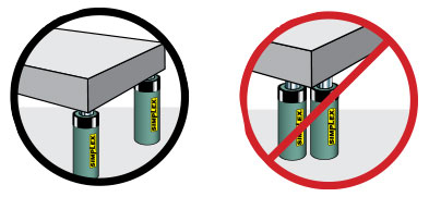 8. When Using Multiple Rams, Distribute The Load Evenly.