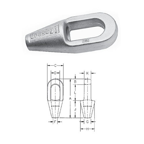 Closed Spelter Sockets