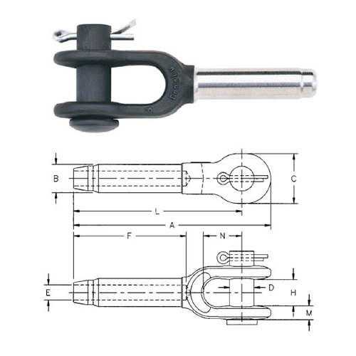 Open Swage Sockets