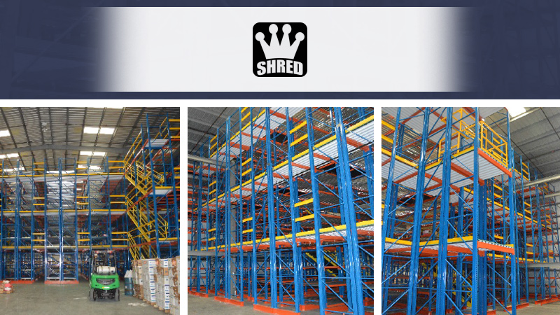 Crown Shredding Pallet Racking Case Study