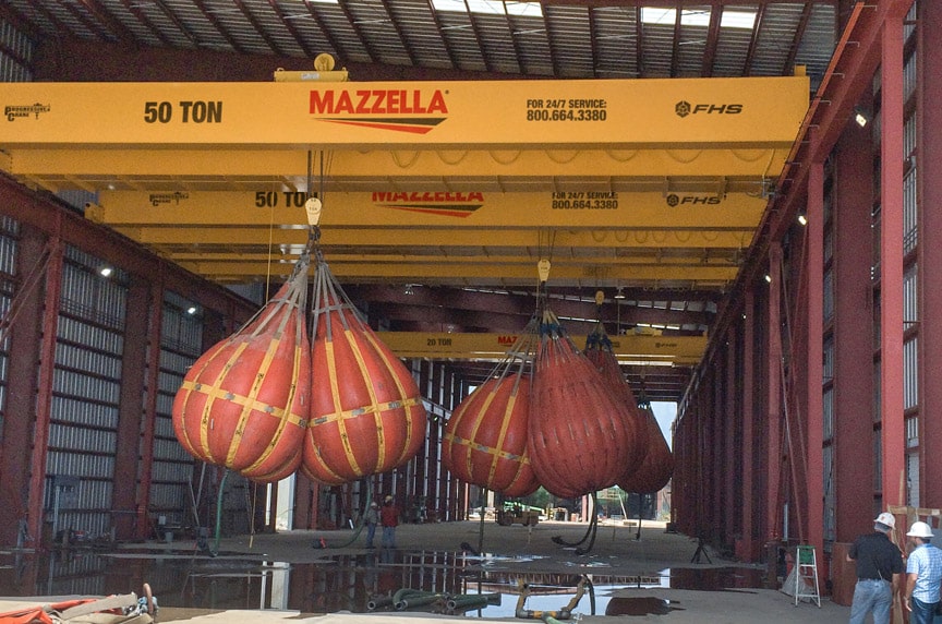 Installing an Overhead Crane in an Existing Building Structure: Load Testing