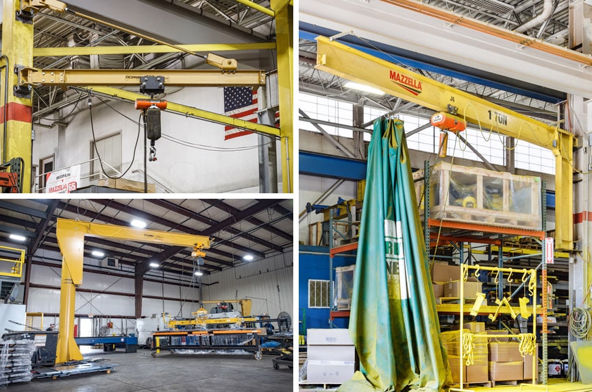 What are the Different Types of Overhead Cranes: Jib Cranes