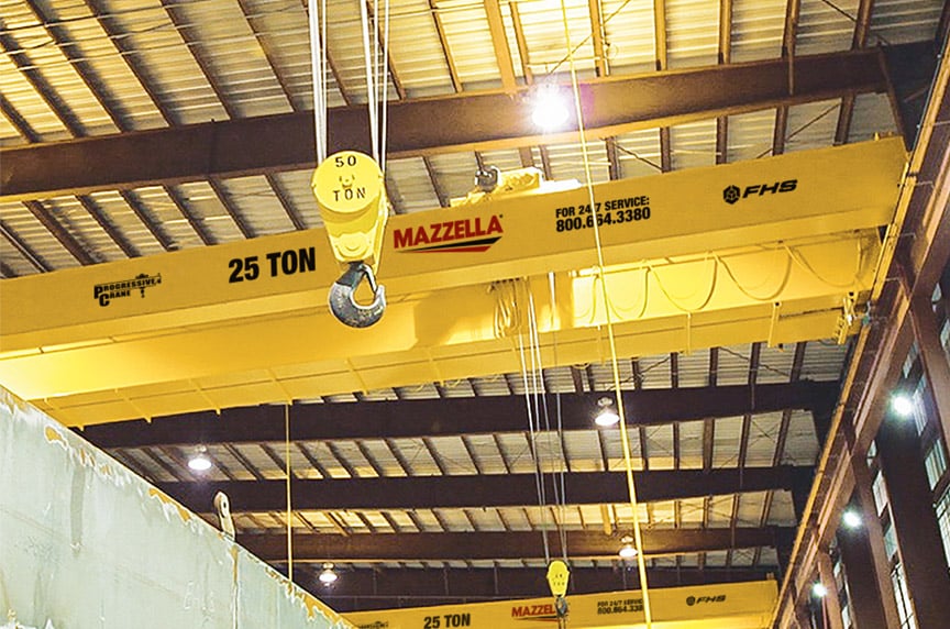 What are the Different Types of Overhead Cranes: Double Girder Top Running Crane