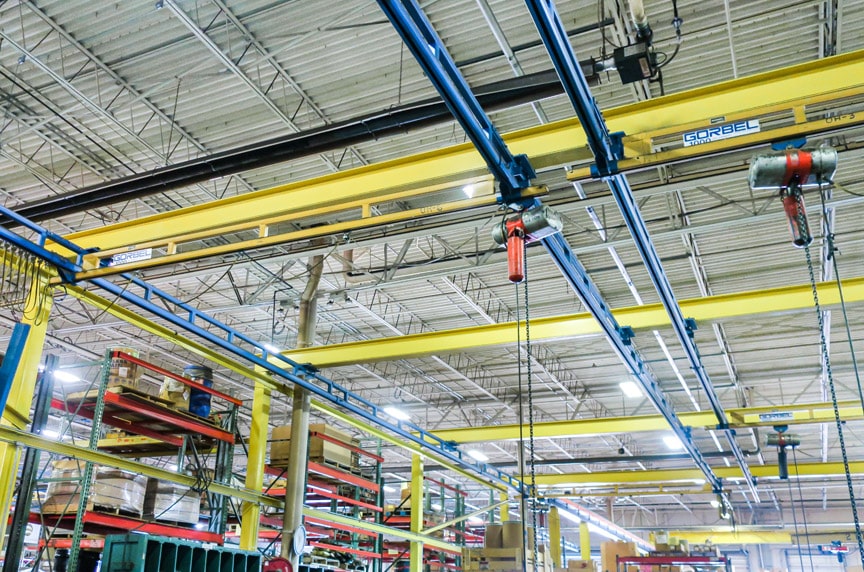 What are the Different Types of Overhead Cranes: Workstation Crane