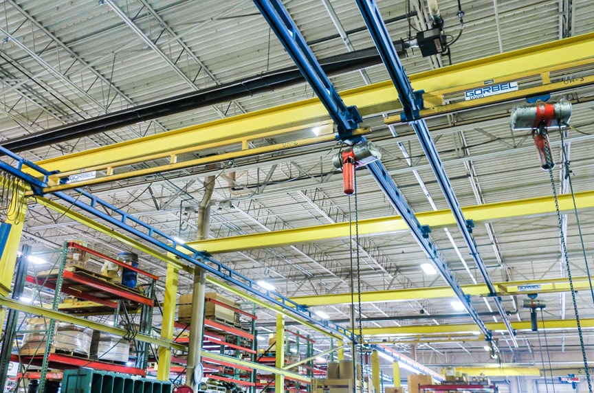 What is an Overhead Crane: Workstation Crane