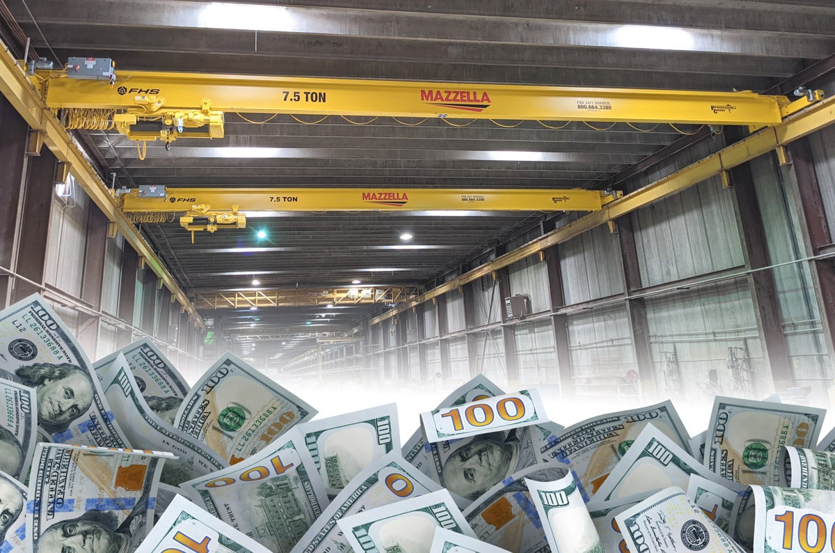 What is the Cost of an Overhead Crane: Featured