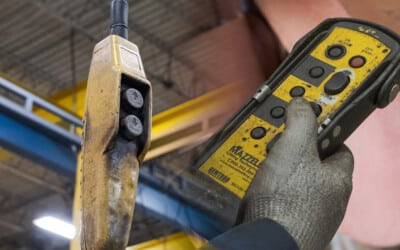 Overhead Crane Controls: Push Button Pendants vs. Radio Controls - Featured Image