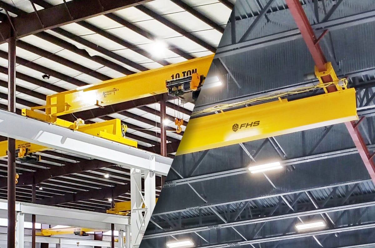 Top Running vs. Under Running Cranes: Definitions and Comparisons