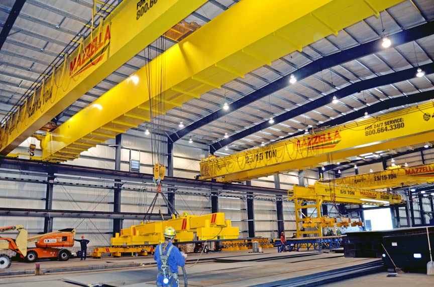 Overhead Bridge Cranes: Single Girder vs. Double Girder Design: Double Girder Crane