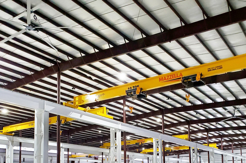 How to Measure Span and Runway Length for an Overhead Bridge Crane - Obstructions