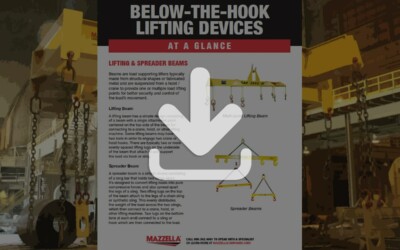 Below-the-Hook Lifting Devices At A Glance Guide