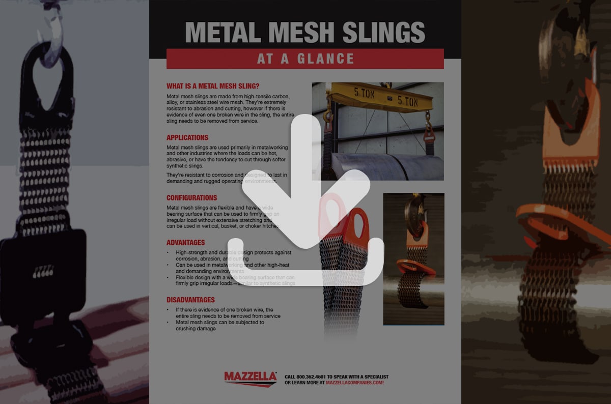 Metal Mesh Slings At A Glance [Guide]