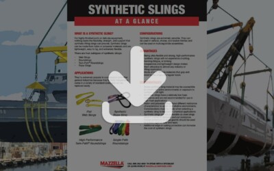 Synthetic Slings At A Glance Guide