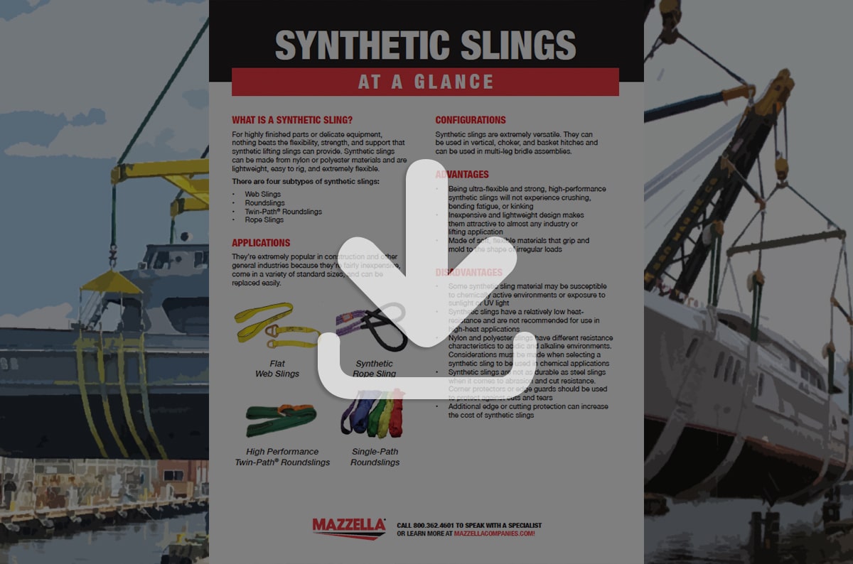 Synthetic Slings At A Glance [Guide]