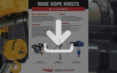 Wire Rope Hoists At A Glance Guide