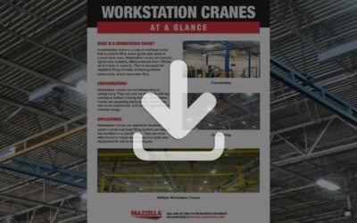 Workstation Cranes At A Glance Guide