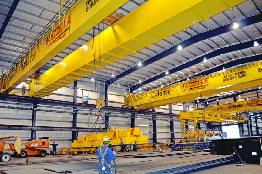 The Best Overhead Bridge Crane and Gantry Crane Manufacturers: Multiple Overhead Double Girder Bridge Cranes