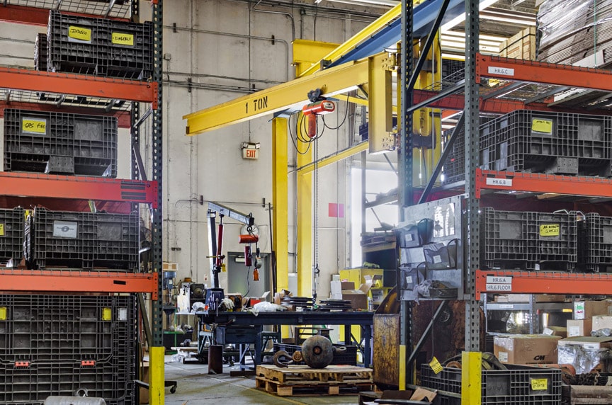 What is an Overhead Crane: Jib Crane