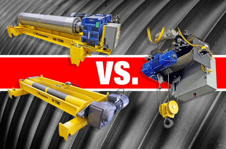 Built-Up Hoists vs. Package Hoist Systems for Overhead Cranes