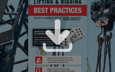 Lifting and Rigging Best Practices Infographic: Resource