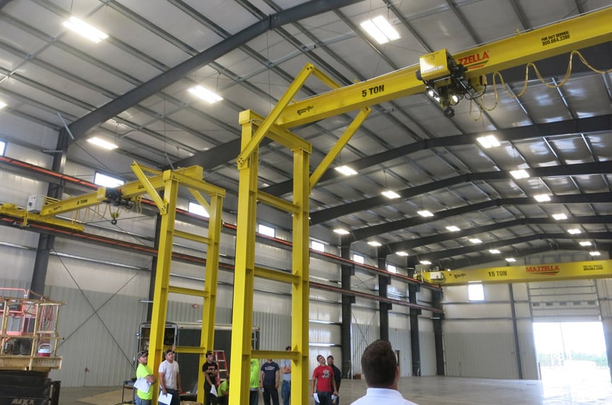 What is a Gantry Crane? Different Types and Design: Semi Gantry Crane