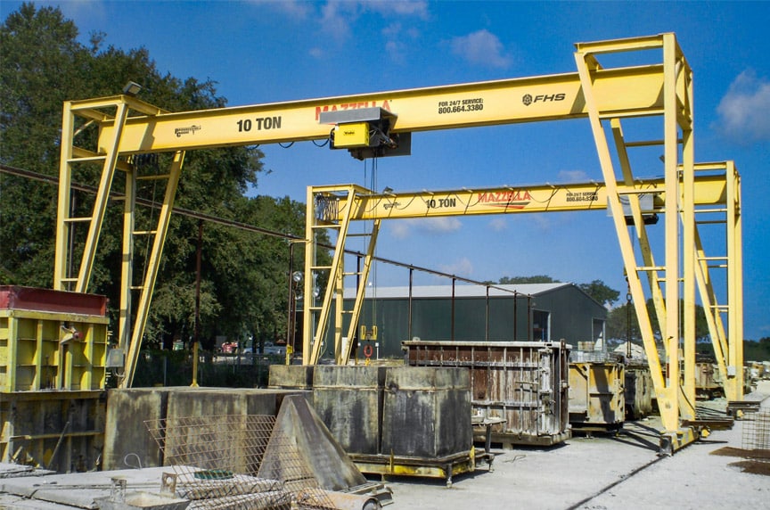 What is a Gantry Crane? Different Types and Design: Twin Outdoor Gantry Crane