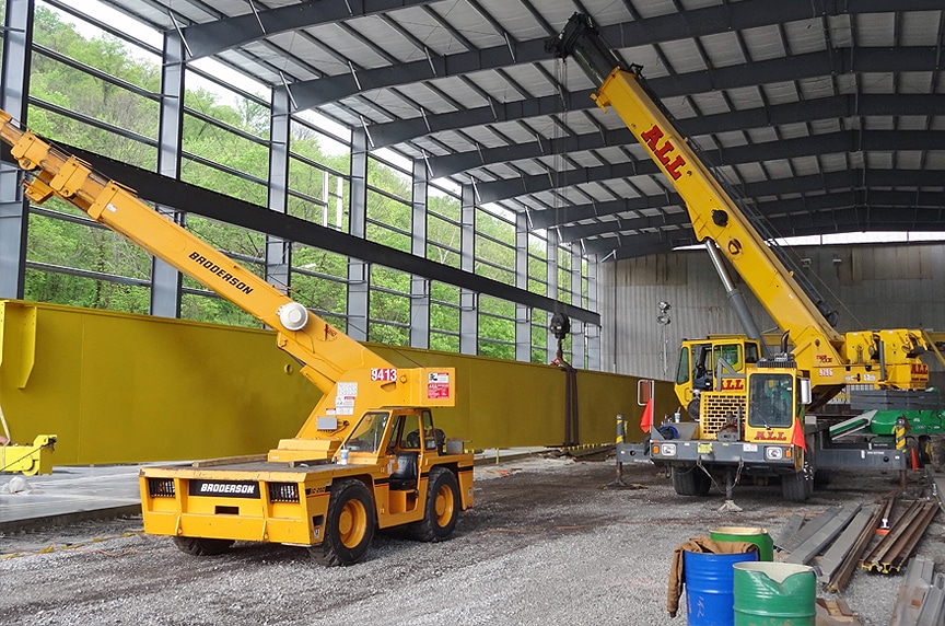 Buying New Vs. Used Overhead Crane: New Crane Installation