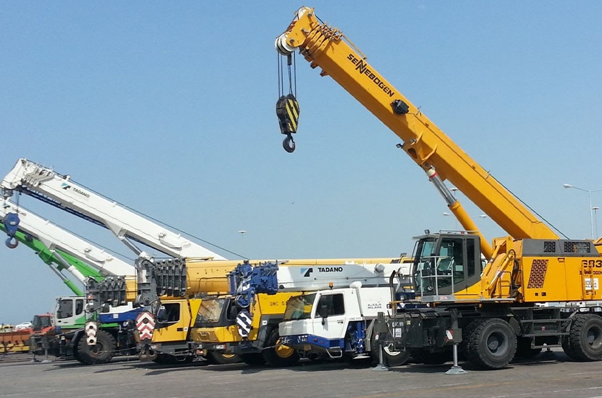 Different Types of Cranes for Construction: Mobile Cranes