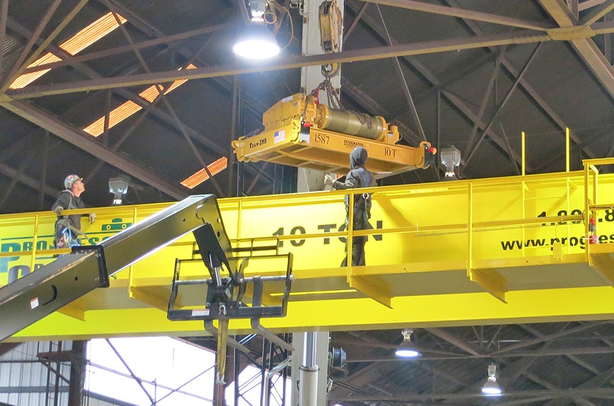 Custom Built Up Hoists vs. Package Hoist Systems for Overhead Cranes: Hoist Main