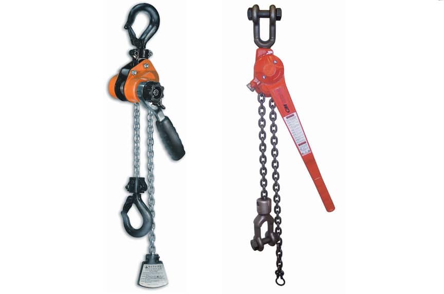 Overhead Crane Hoist Types and Design: Ratchet Lever Hoists