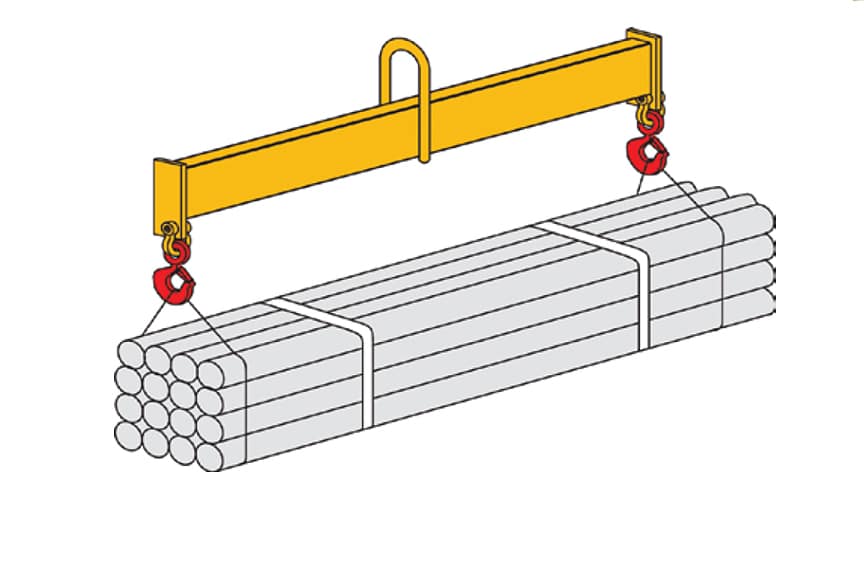 Spreader Beams Vs. Lifting Beams: Lifting Beam In Use