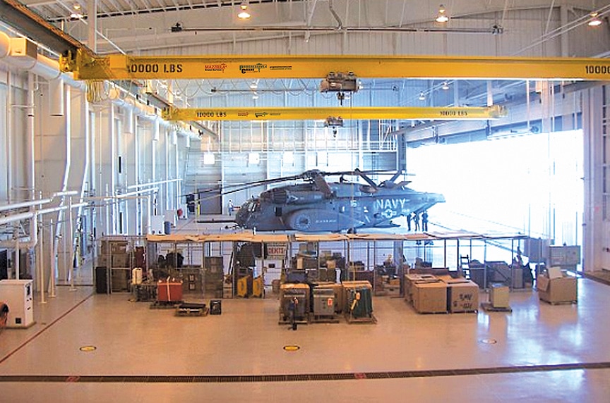 Top Running vs. Under Running Cranes: Under Running 1