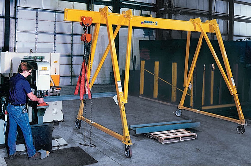 What is a Gantry Crane? Different Types and Design: Portable Gantry Crane